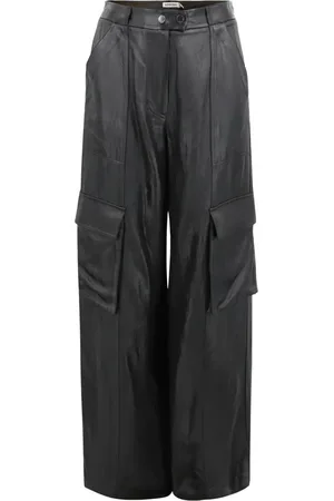 Simkhai Pantalones cargo Beatriz con diseño ancho