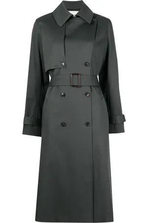 BONPOINT Gabardina con doble botonadura y cinturón