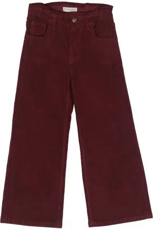 Golden Goose Pantalones de pana con detalles de strass