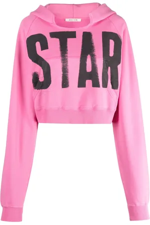 1017 ALYX 9SM Hoodie corta con estampado gráfico