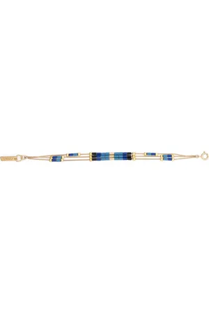 Isabel Marant Pulsera New Color Strip con mostacillas