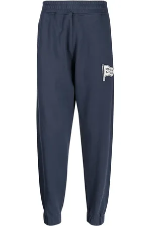 Maison Kitsuné Pants con parche del logo
