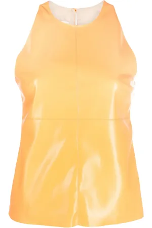 Nanushka Camiseta con cuello redondo