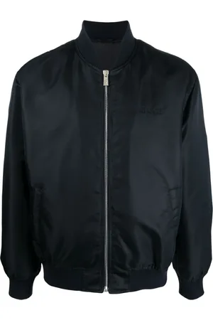 VERSACE Chamarra bomber con estampado gráfico
