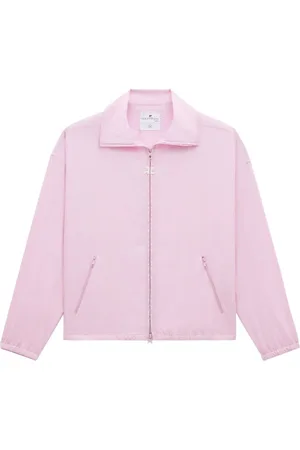 Courrèges Chamarra ligera con logo estampado