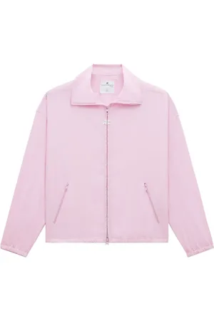 Courrèges Chamarra ligera con logo estampado