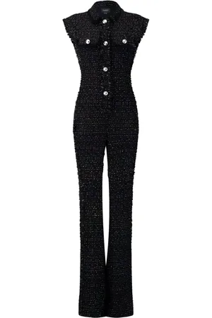 Giambattista Valli Jumpsuit con hilos metalizados