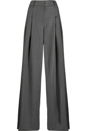 TWP Pantalones palazzo con pinzas