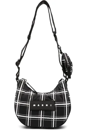 Marni Bolsa crossbody con motivo de cuadros