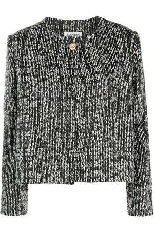 Lanvin Chamarra corta de tweed