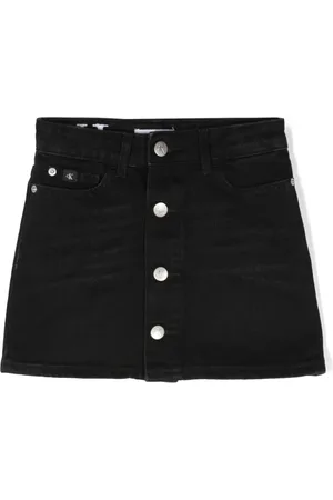 Calvin Klein Falda corta con logo bordado