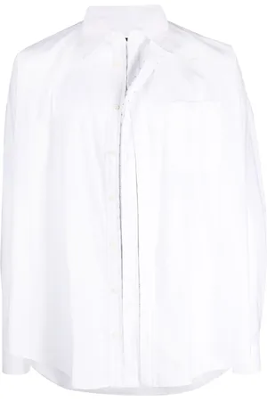 Y / PROJECT Camisa de popelina deconstruida