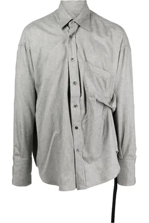 Marina Yee Camisa con pechera plisada