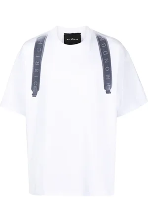 John Richmond Playera con mochila Strikad estampada