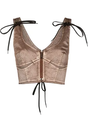 Jean Paul Gaultier Top con cordones
