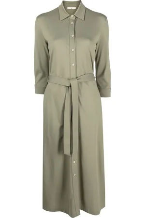 Circolo Vestido midi manga larga