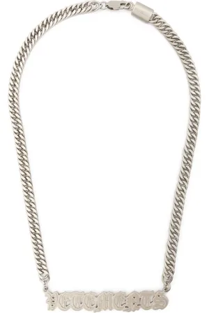 Vetements Collar Gothic con placa del logo