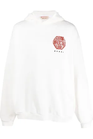 Marni Hoodie con estampado gráfico