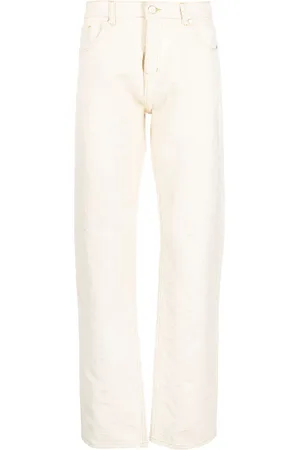 Casablanca Jeans rectos con monograma en jacquard