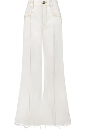 Giambattista Valli Jeans anchos con tiro medio