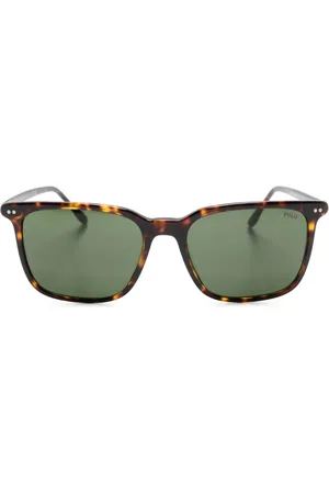 Ralph Lauren Lentes de sol con armazón cuadrada y micas oscuras
