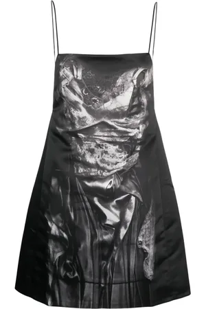 Y / PROJECT Vestido con estampado Compact