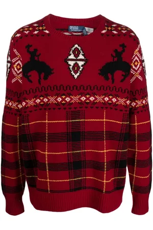 Ralph Lauren Suéter de tejido fair isle