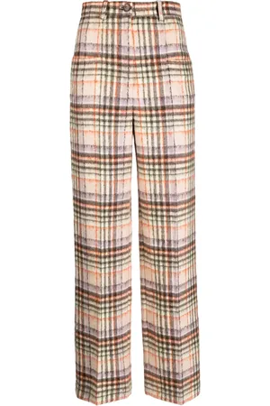 Sonia by Sonia Rykiel Pantalones rectos con cuadros estampados
