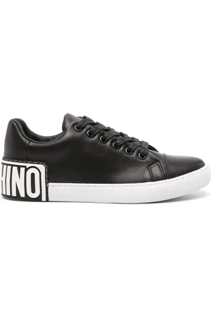 Moschino Tenis con parche del logo