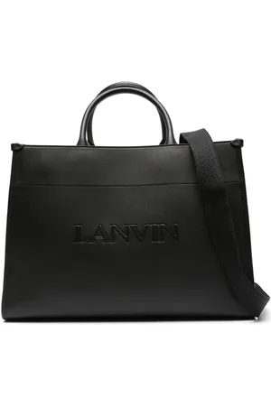 Lanvin Tote con logo en relieve