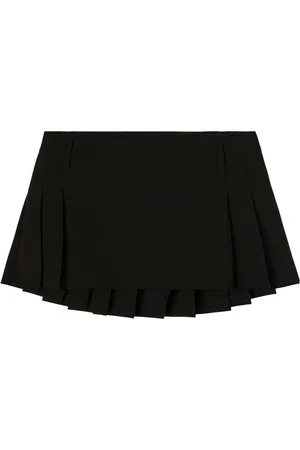 AMBUSH Falda corta con diseño plisado