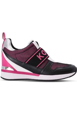 Michael Kors Tenis con logo en la correa