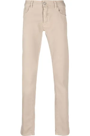 MOORER Jeans rectos con tiro medio