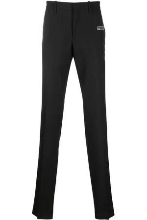 OFF-WHITE Pantalones de vestir con logo estampado