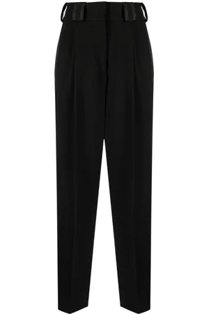 Moschino Pantalones capri con tiro alto
