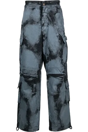 DARKPARK Jeans rectos motivo tie-dye