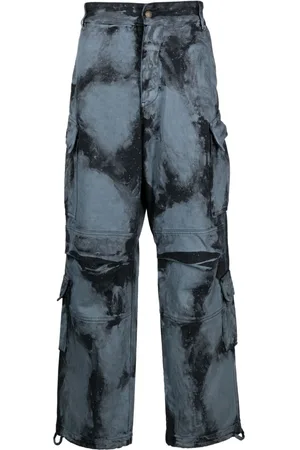 DARKPARK Jeans rectos motivo tie-dye