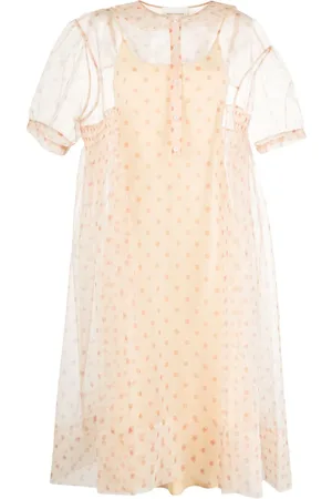 Molly Goddard Vestido midi Alicia