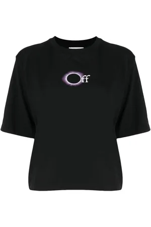 OFF-WHITE Playera con logo estampado