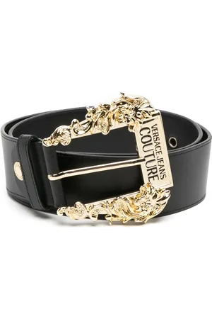 VERSACE Cinturón con hebilla del logo