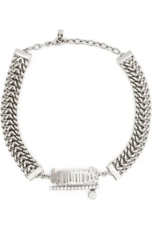 Dsquared2 Gargantilla Gothic con letras del logo