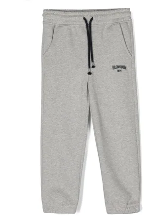 Vilebrequin Pants con logo bordado y cordones en la pretina