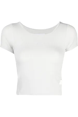 Izzue Top corto con logo bordado