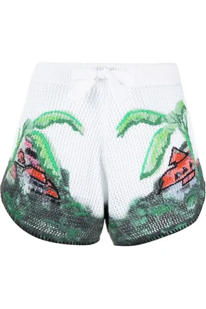 AMIRI Shorts con estampado gráfico