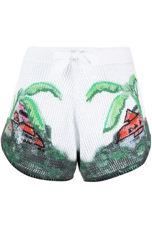 AMIRI Shorts con estampado gráfico