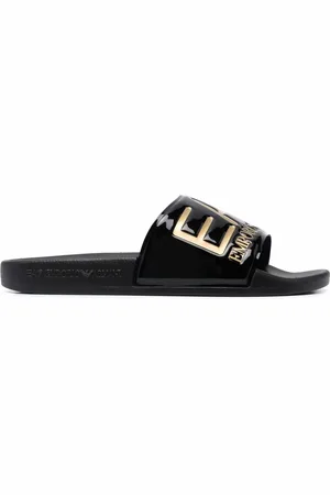 EA7 Flip flops con logo en relieve