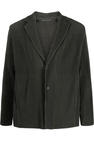 Issey Miyake Blazer plisado con botones