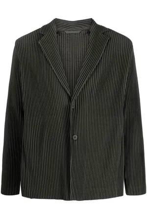 Issey Miyake Blazer plisado con botones