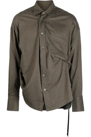 Marina Yee Camisa con cuello italiano