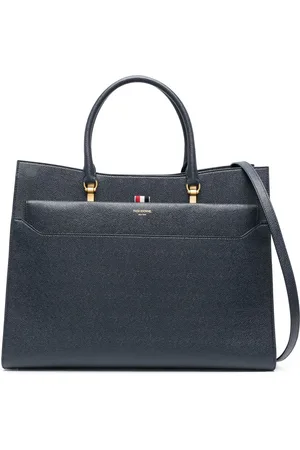 Thom Browne Tote granulado Duet